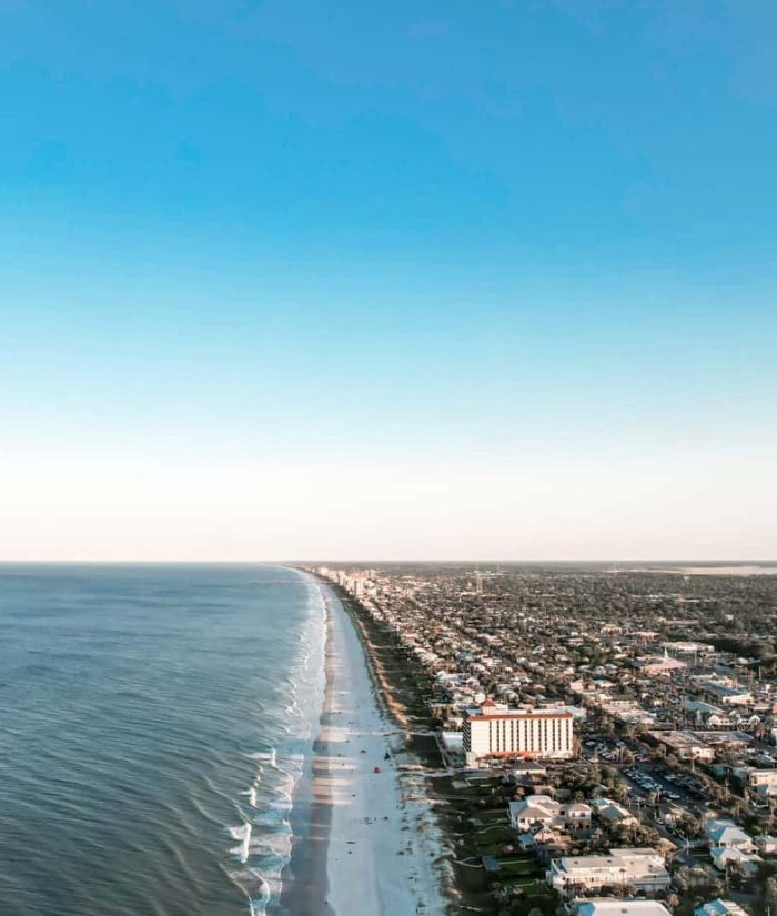 JACKSONVILLE-BEACH-ATLANTIC-ONE OCEAN RESORT - AERIAL VIEW